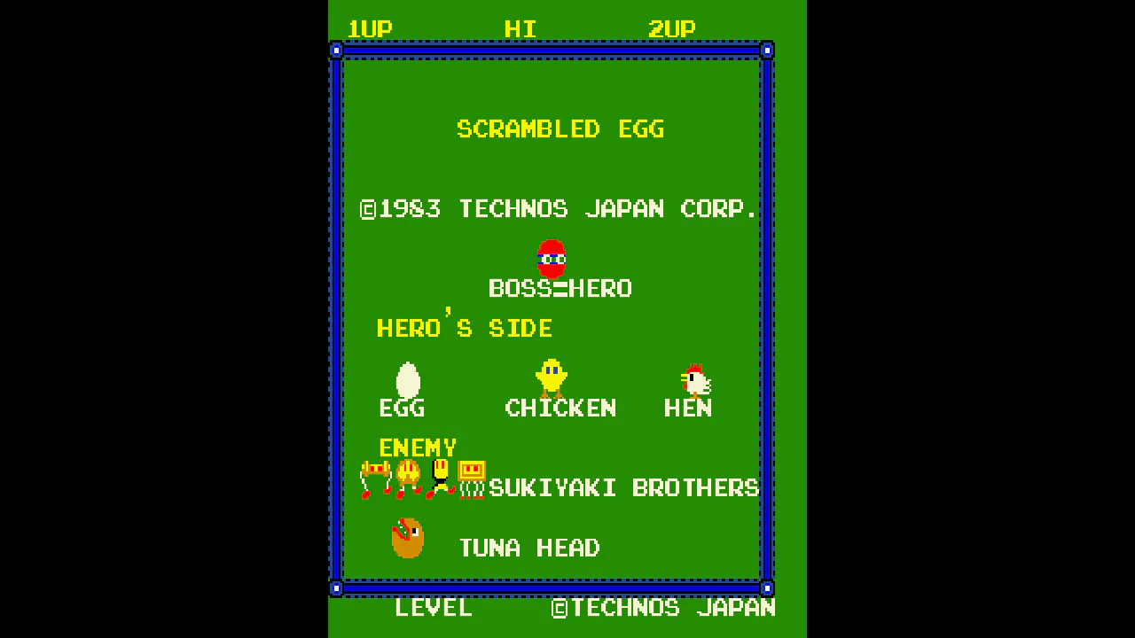 Arcade Archives SCRAMBLED EGG
