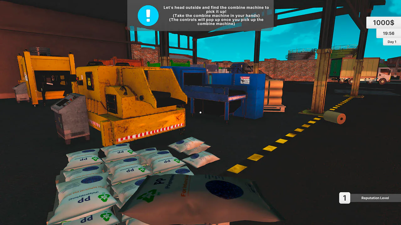 Recycling Station Simulator