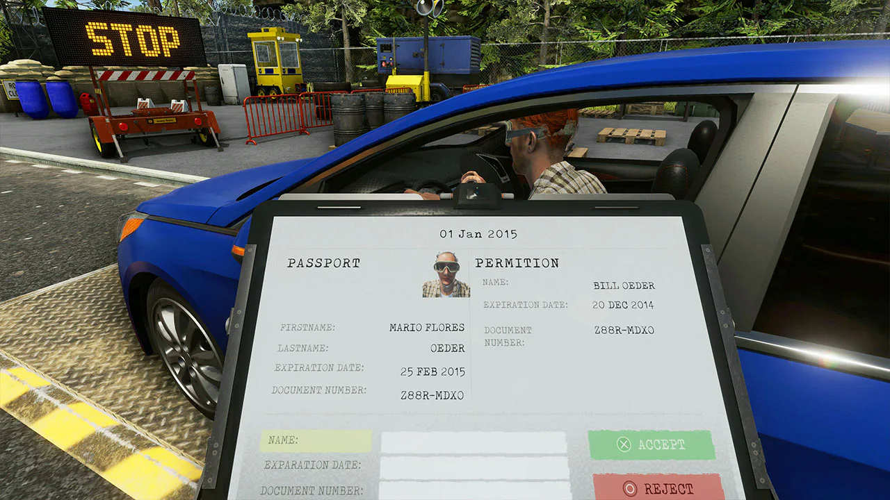 CONTRABAND BORDER POLICE SIMULATOR
