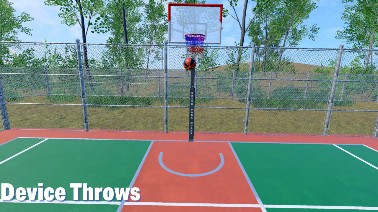 Rookie Basketball Shoots