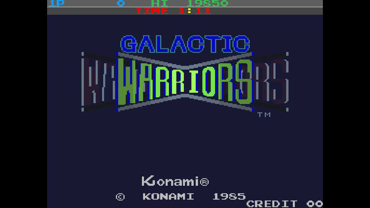 Arcade Archives GALACTIC WARRIORS