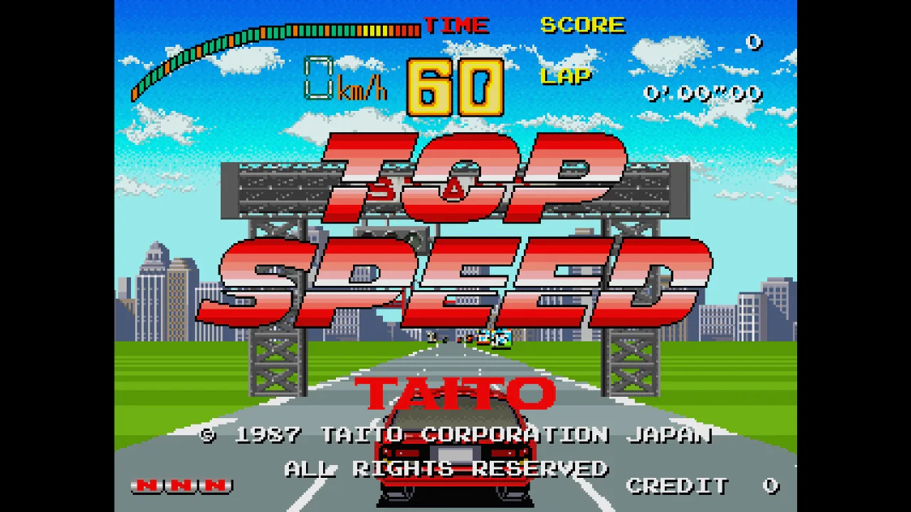 Arcade Archives TOP SPEED