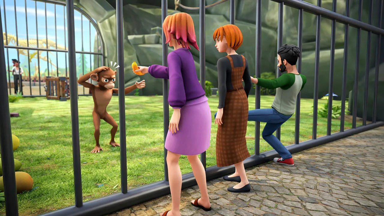 Tricky Monkey Zoo