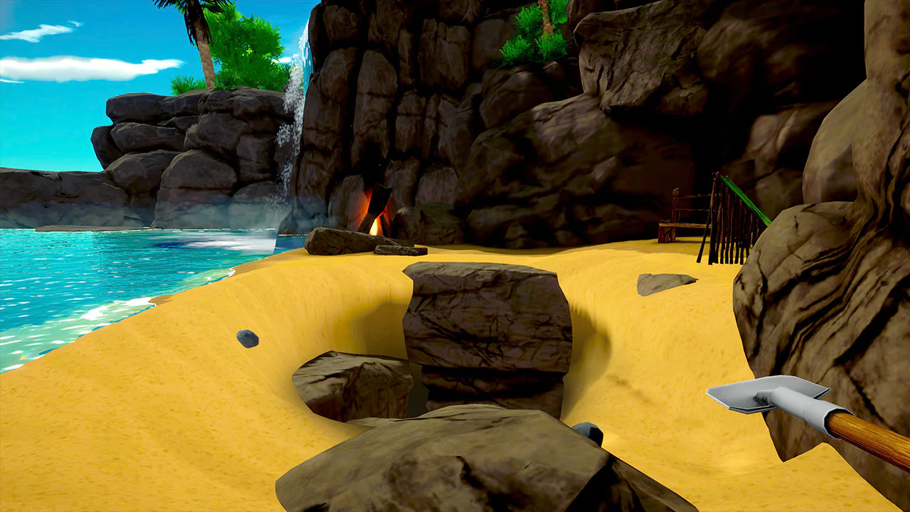 Hole Digging Beach Simulator