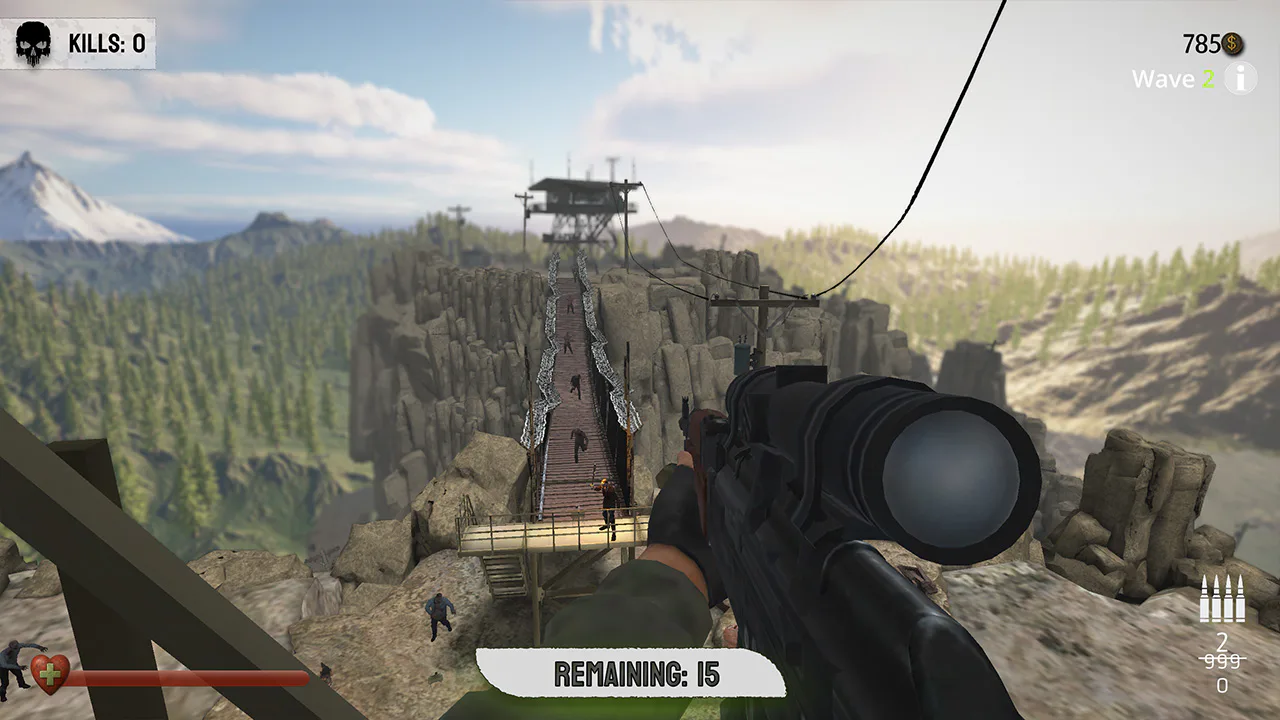 Zombie Gorge: Survival Defense