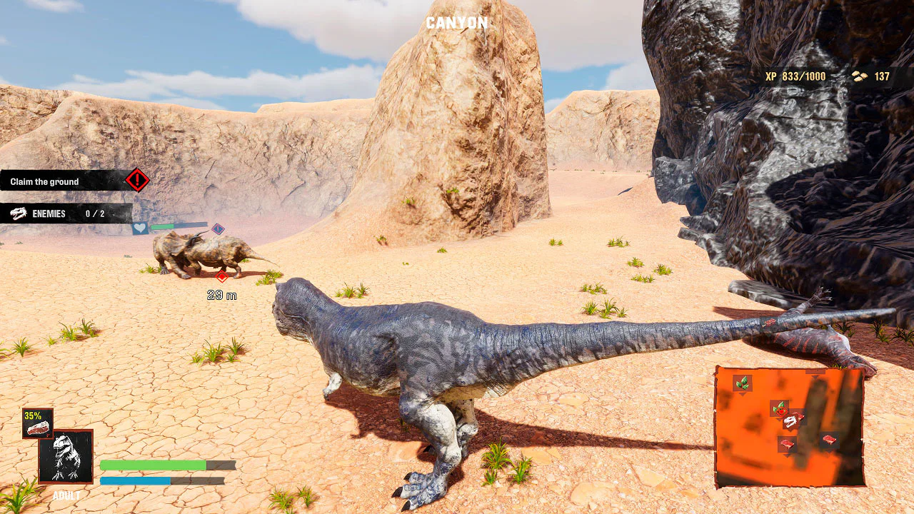 Dinosaur Survival Simulator - Prehistoric RPG