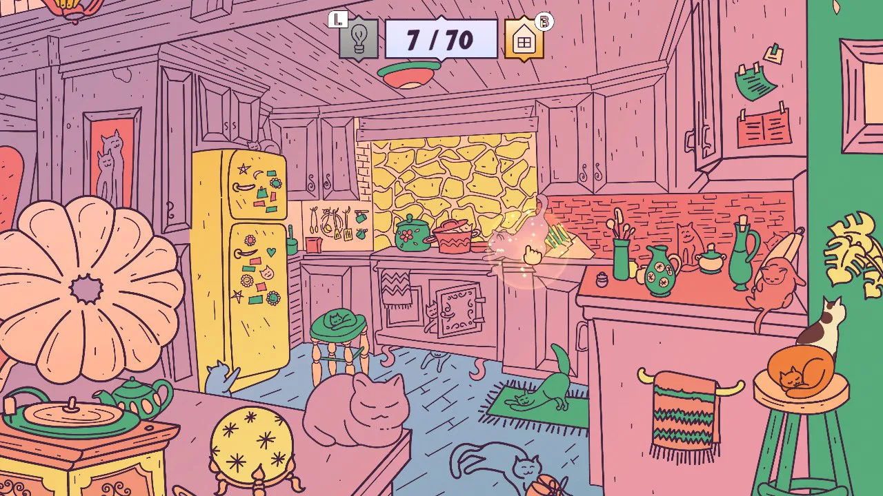 Cats Visiting Cozy Town