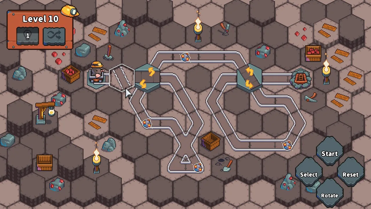 Mole Cart Mining