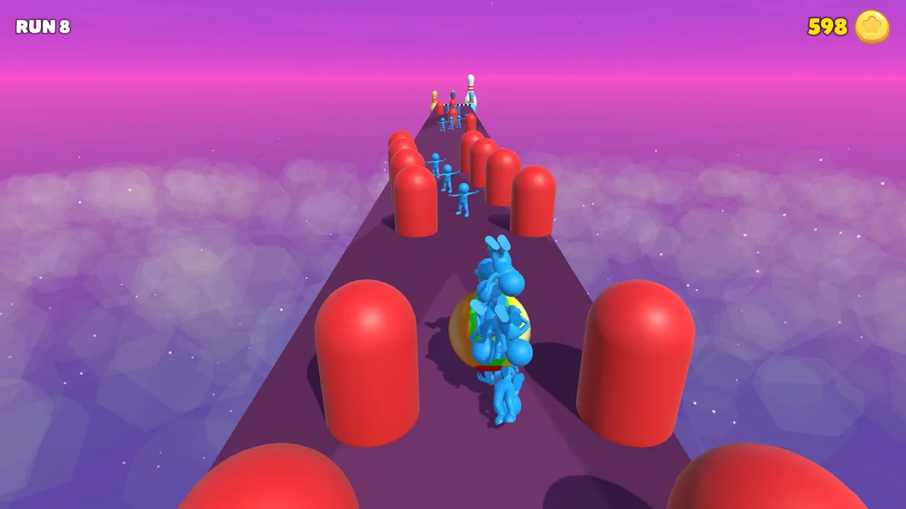 Human Bowling: King Pin