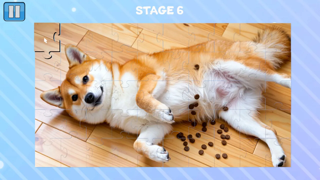 Dog Jigsaw from Japan