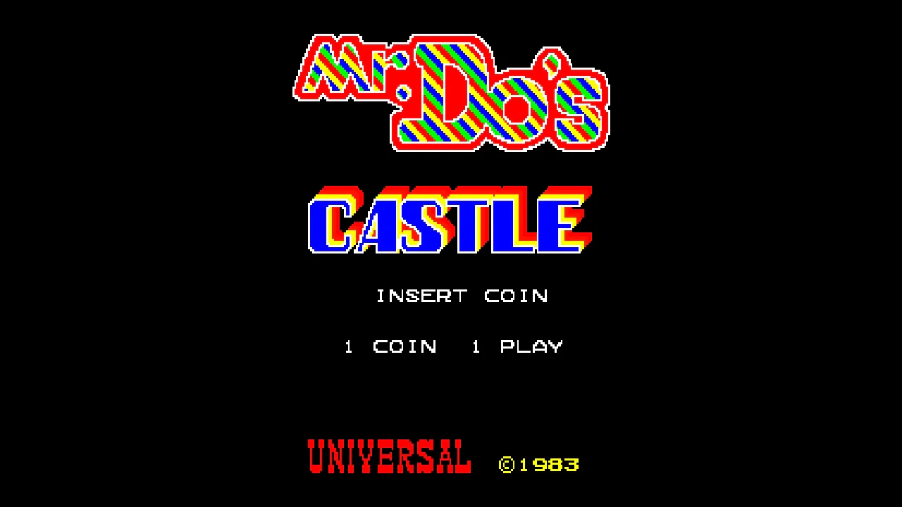 Arcade Archives Mr. Do!的城堡