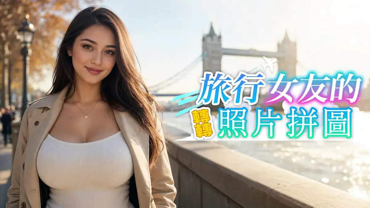 旅行女友的转转照片拼图