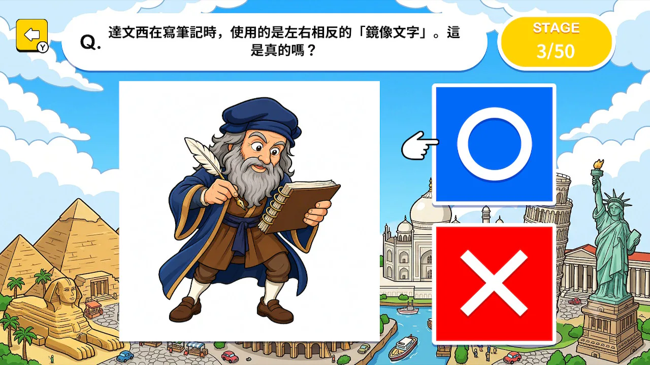 小学生必学的世界史：到底是哪一个!?二选一问答